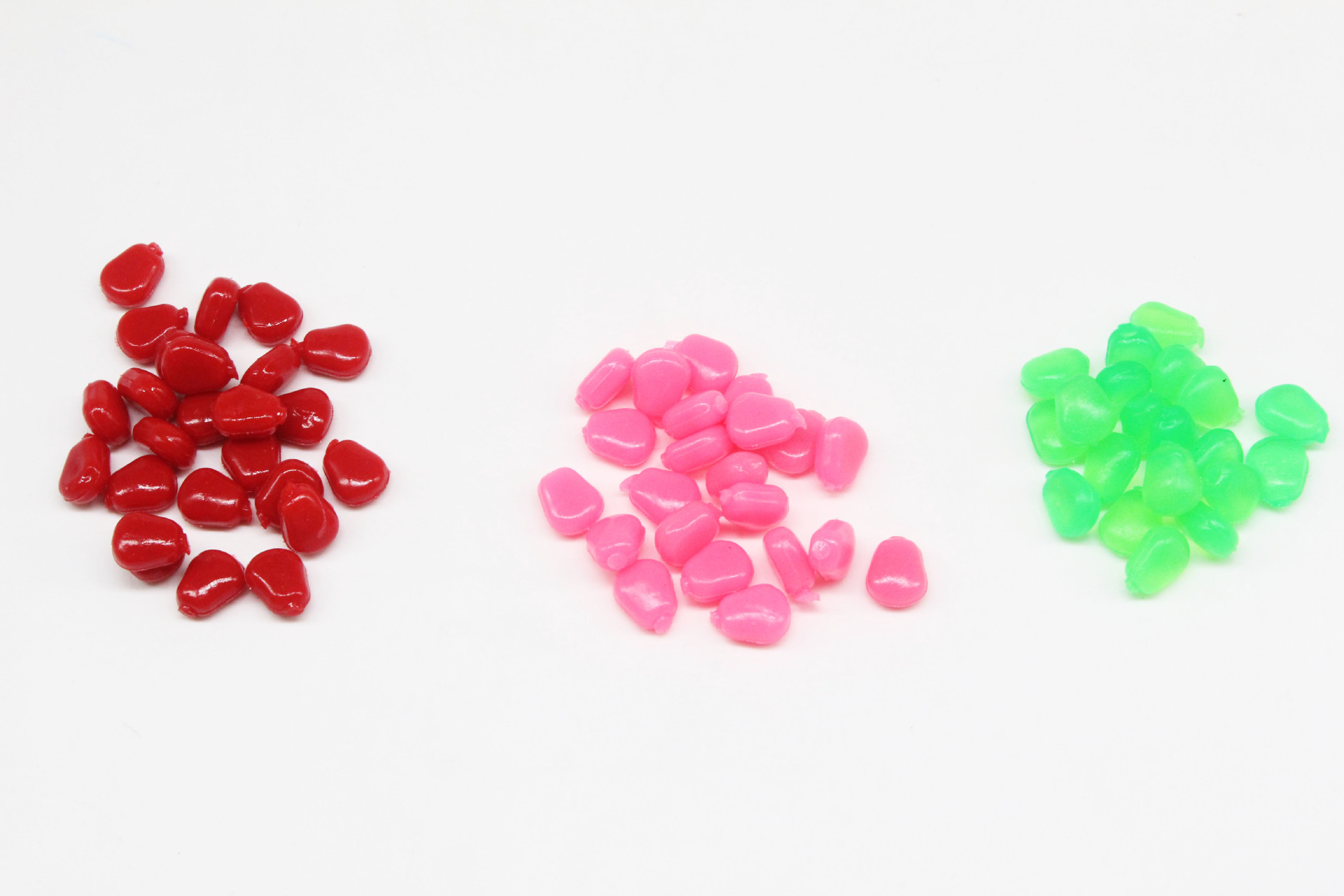 产品颜色:粉色,绿色,红色,黄色,橙色(每个颜色约25个) 产品味道:玉米