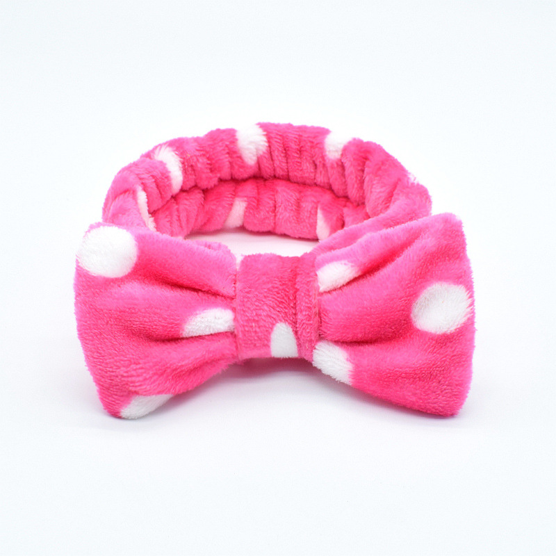 Cross-Border Bow Online Influencer Fashion Korean Fancy Hair Band Sports Yoga Makeup Headband Hair Accessories Factory Wholesale