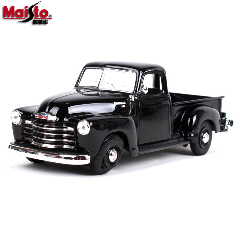 1比25美驰图雪佛兰复古皮卡仿真合金汽车模型 车模型汽车金属摆件