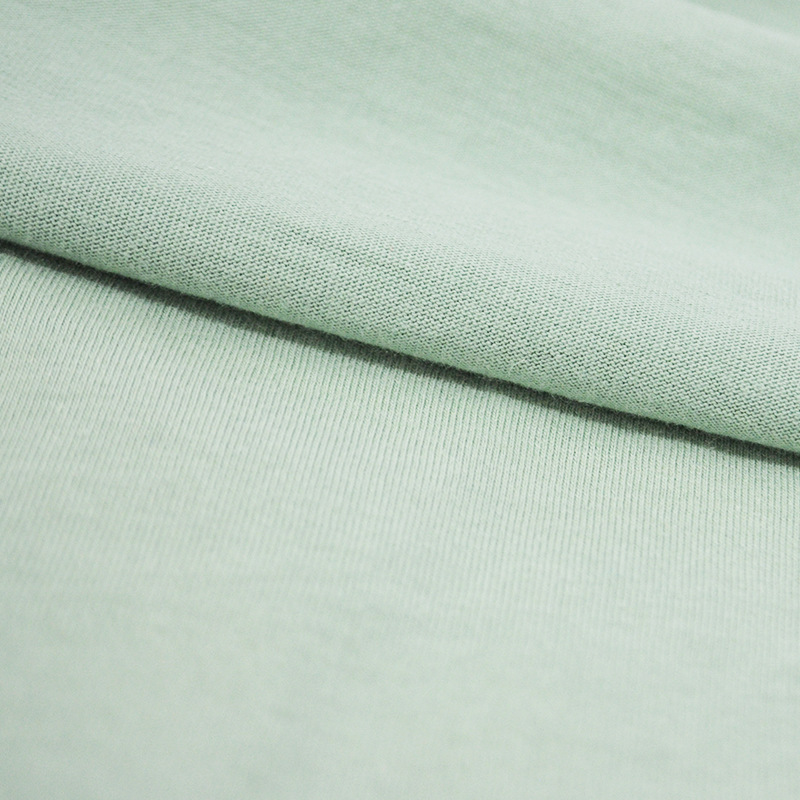 26支针织单面汗布平纹现货精梳纬编160g纯棉夏天吸汗t恤面料纯色