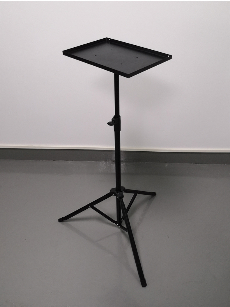 投影仪落地三脚架 投影机伸缩托架 1.5米桌面三角托盘支架