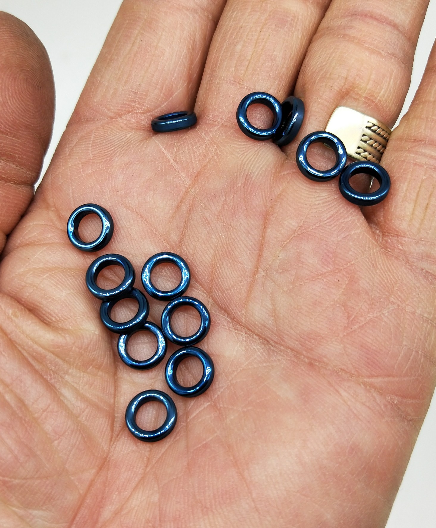 diy路亚竿鱼竿强竿导眼导线环导环磁环瓷环鱼竿配件渔具配件垂钓