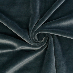 厂家直销 涤纶针织面料金丝绒单面绒短毛绒时装运动套装面料