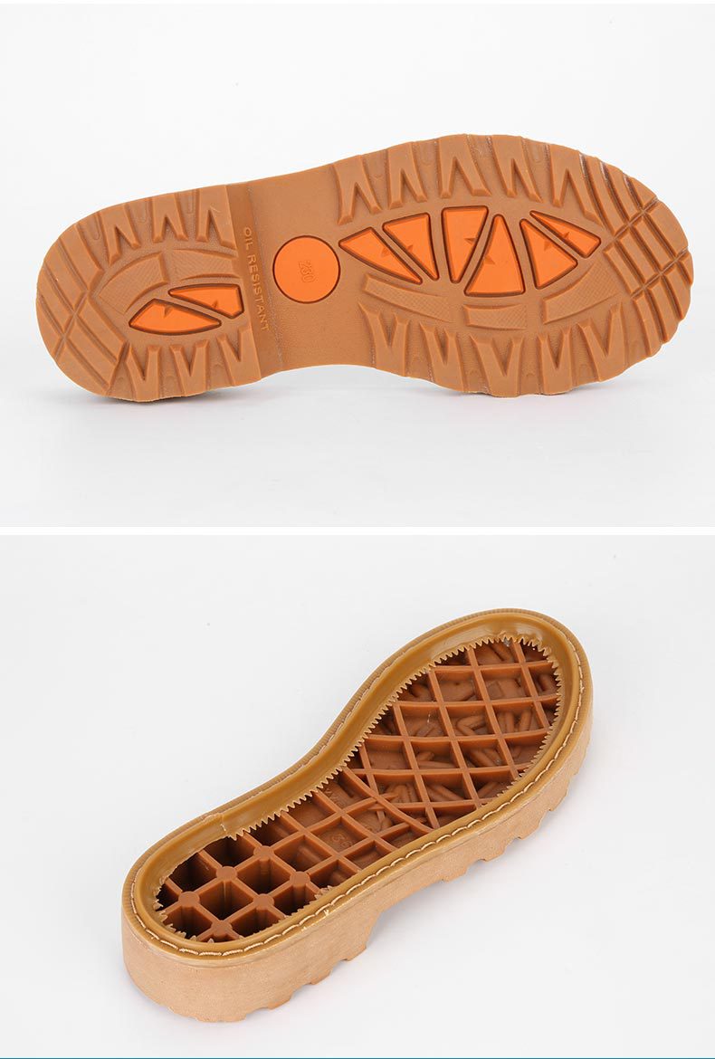 厂家直销 橡胶鞋底单鞋皮鞋底女士平跟橡胶底防滑耐磨女鞋女靴子