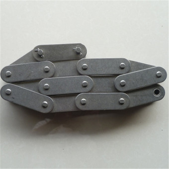 厂家批发碳钢 不锈钢传动弯板链条 定制a系列精密套筒 滚子输送链