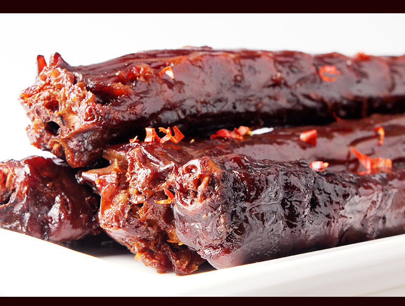 味芝元酱烤鸭脖猛辣60g鸭脖子香辣湖南特产变态辣手撕鸭脖