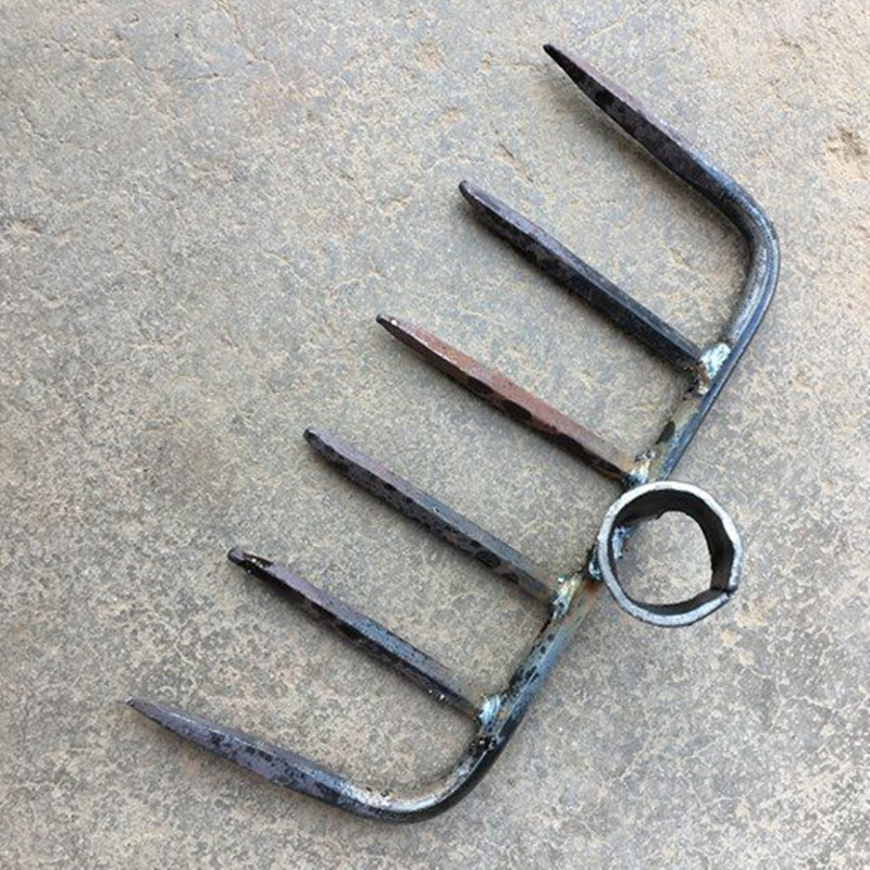 6齿多齿耙草耙子钢丝耙子加厚款八齿大9齿耙农具园林耙子田耙钉耙