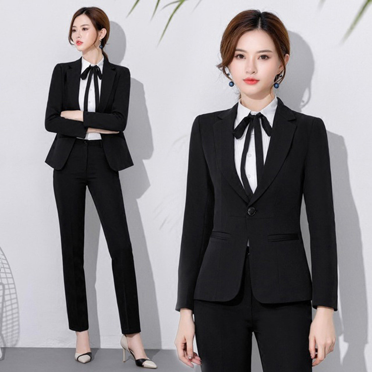 名祺初秋新款职业装白领女装套装收腰职业正装小西装女外套酒店