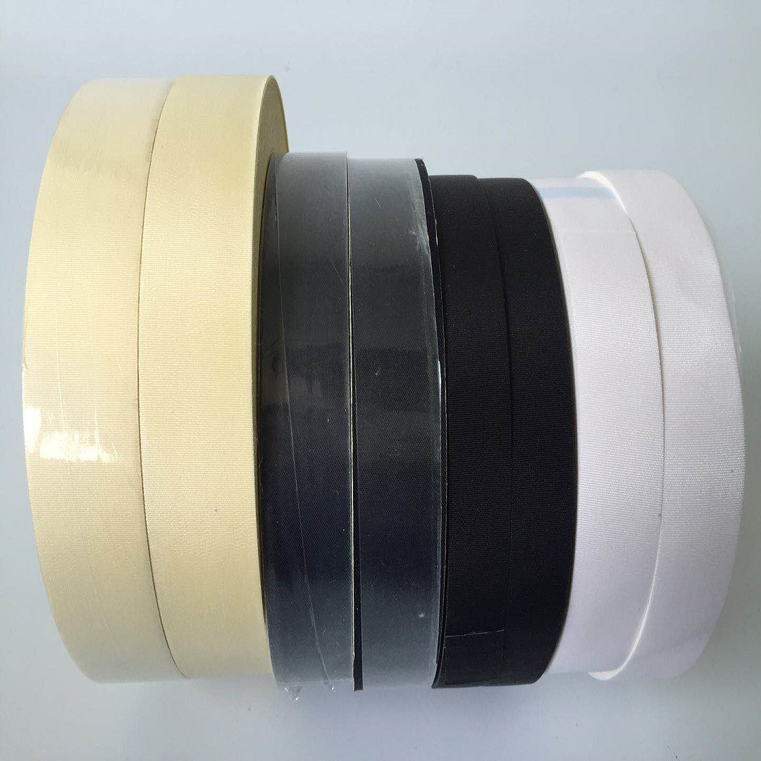 厂家生产黑色白色醋酸胶布酸酸布胶布细纹醋酸布胶带可裁切