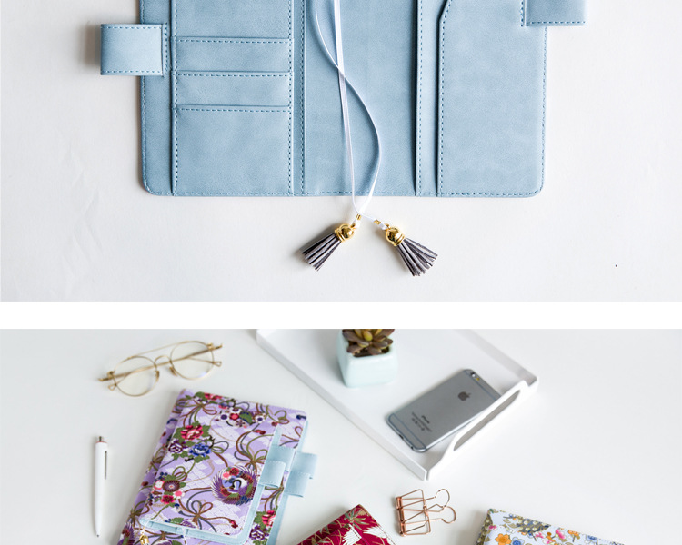 定页hobo手账本子孔雀凤凰系列笔记本文具现货批发定制日记记事本