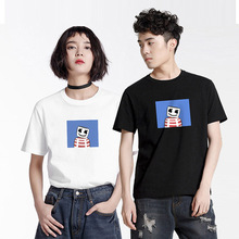 LVAIREN电音DJ周边Marshmello棉花糖t恤情侣青年Alone短袖上衣服
