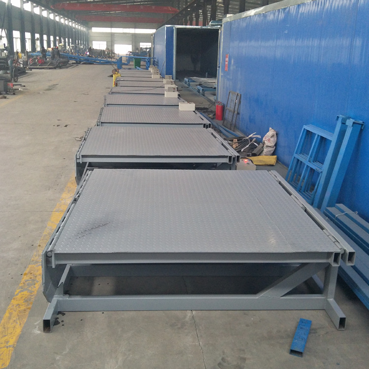 港口物流液压登车桥 固定式液压登车桥 电动液压斜坡升降机平台