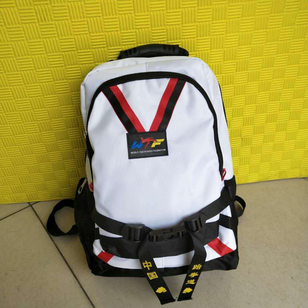 跆拳道包批发帆布跆拳道培训班小学生背包耐磨学生书包跆拳道背包