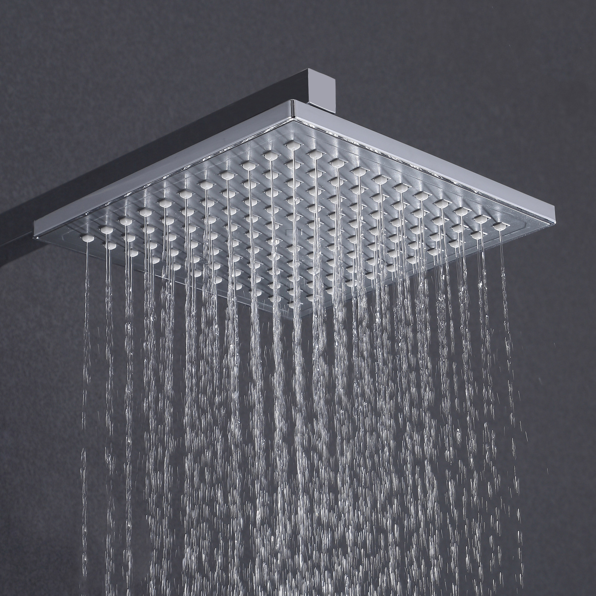 辉瓷高端高标广东淋浴花洒套装全铜方形高端酒店工程淋浴花洒套装