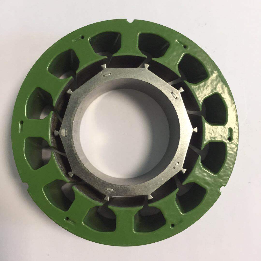 无刷电机定转子斜槽定子无刷水泵电机冲压涂敷涂粉