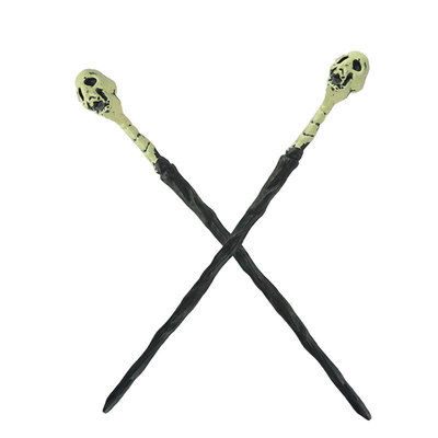 儿童节道具魔法杖魔法棒哈利波特魔杖塑料手持魔法棒鬼头骷髅权杖