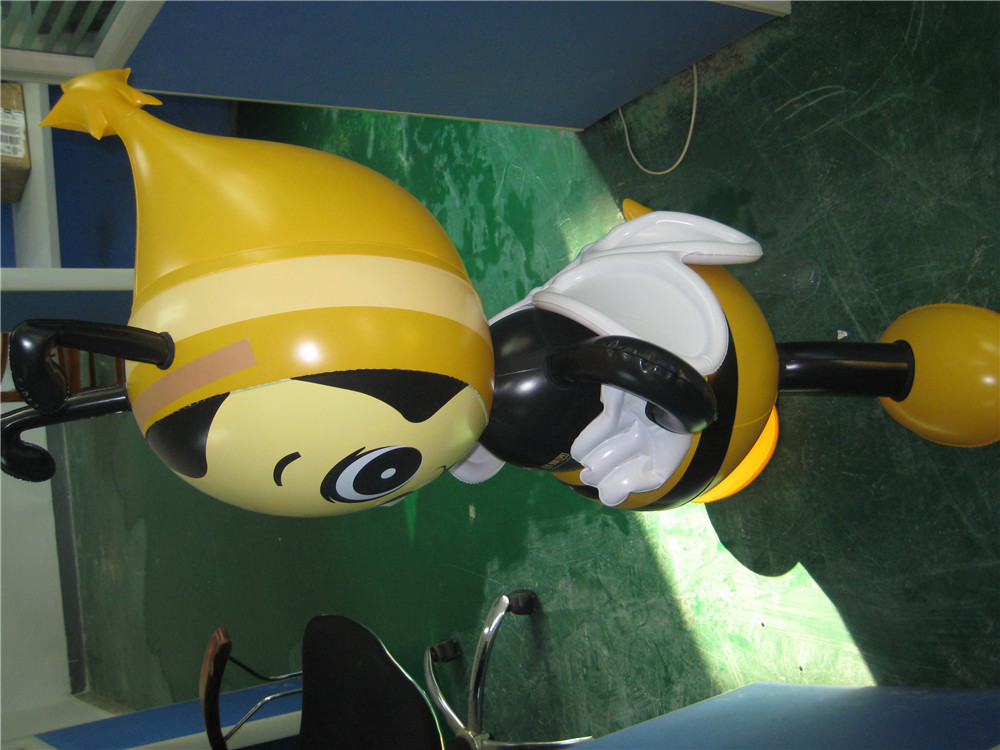 工厂专业定制充气蜜蜂 pvc充气广告蜜蜂 充气蜜蜂卡通模型