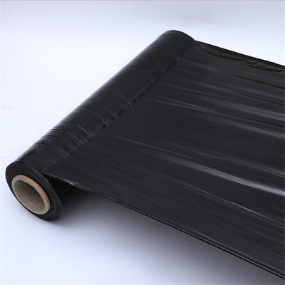 临沂奥兴黑色拉伸膜 工业用缠绕膜物流打包保护薄膜