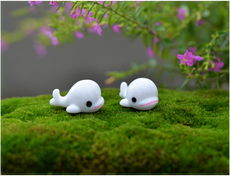 苔藓微景观 海洋造景 大号海豚 多肉苔藓微景观 生态瓶diy配件-阿里巴