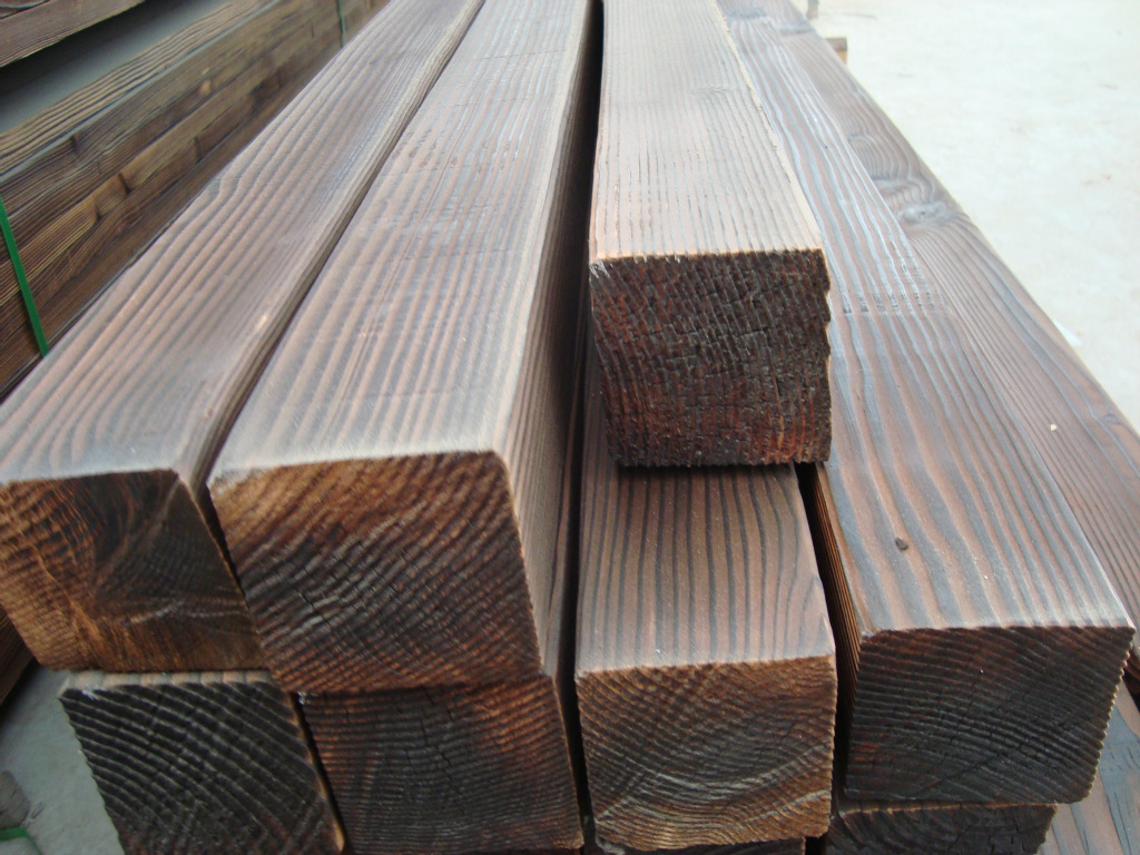 防腐木地板碳化木 实木板材户外木板龙骨木方火烧木吊顶桑拿板