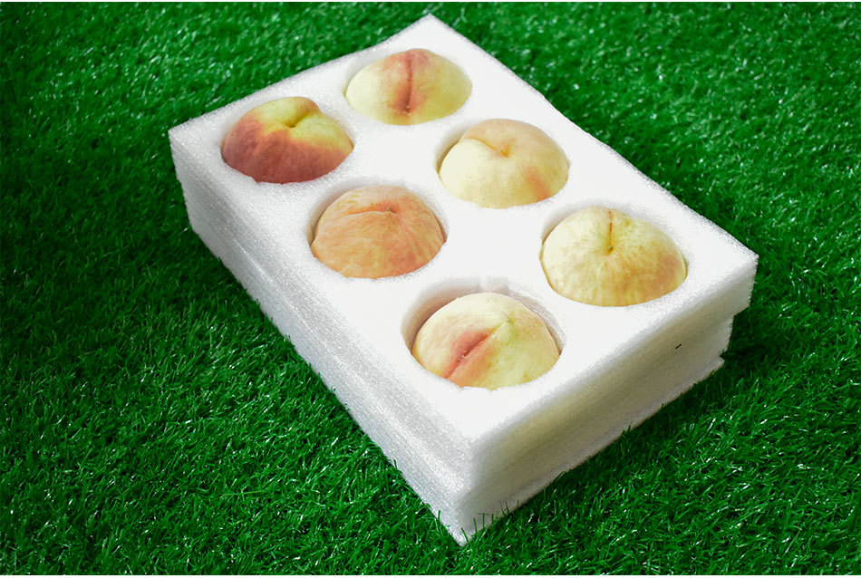 定做epe珍珠棉水果托包装 珍珠棉猕猴桃内托 梨水果泡沫快递包装