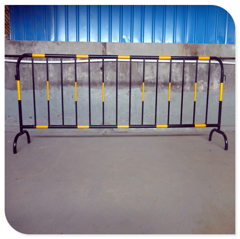 铁马护栏不锈钢安检可移动临时护栏施工警示隔离围栏道路铁栅栏厂