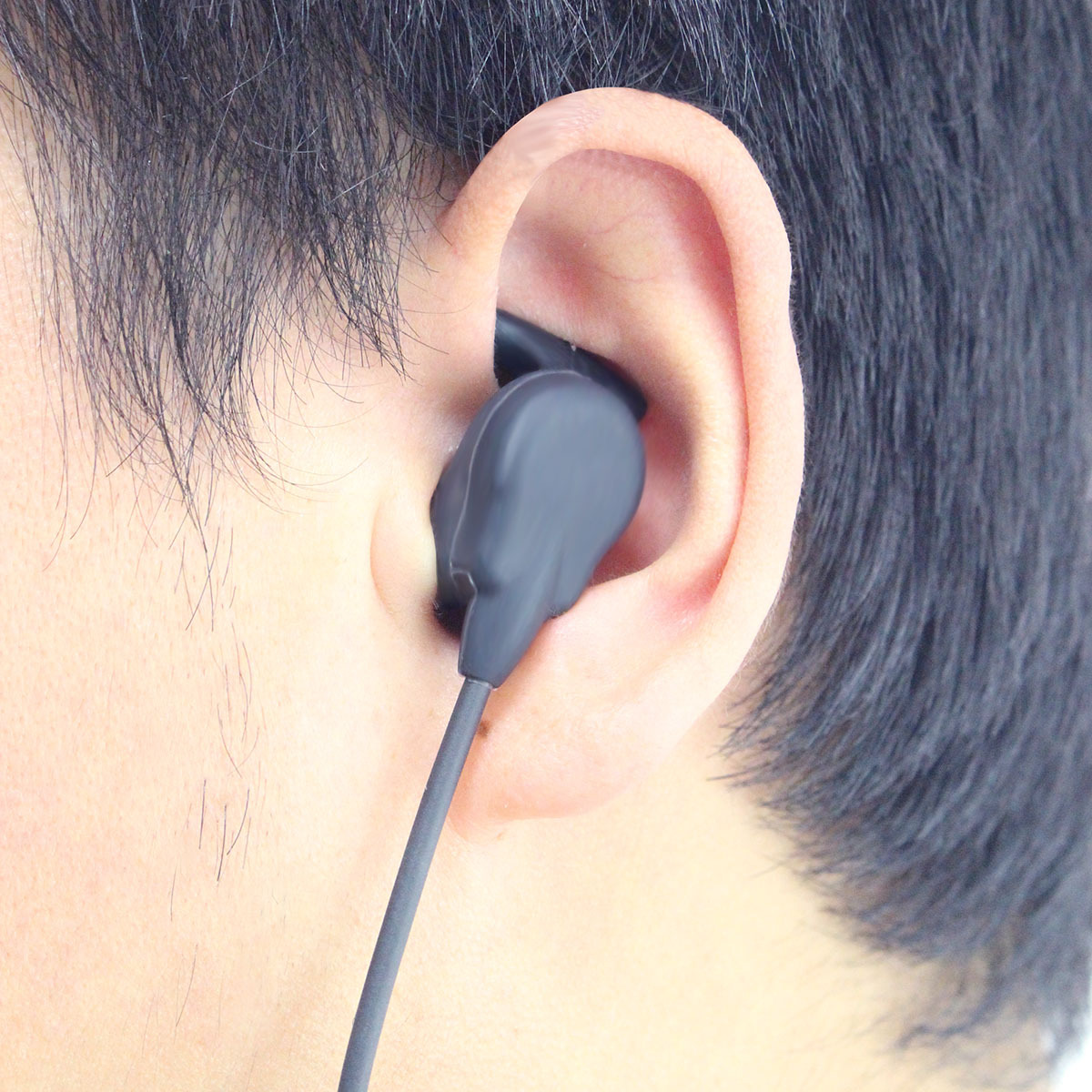 retevis 对讲机耳机 r-161k头手指ptt鸭嘴式耳骨耳机 9047