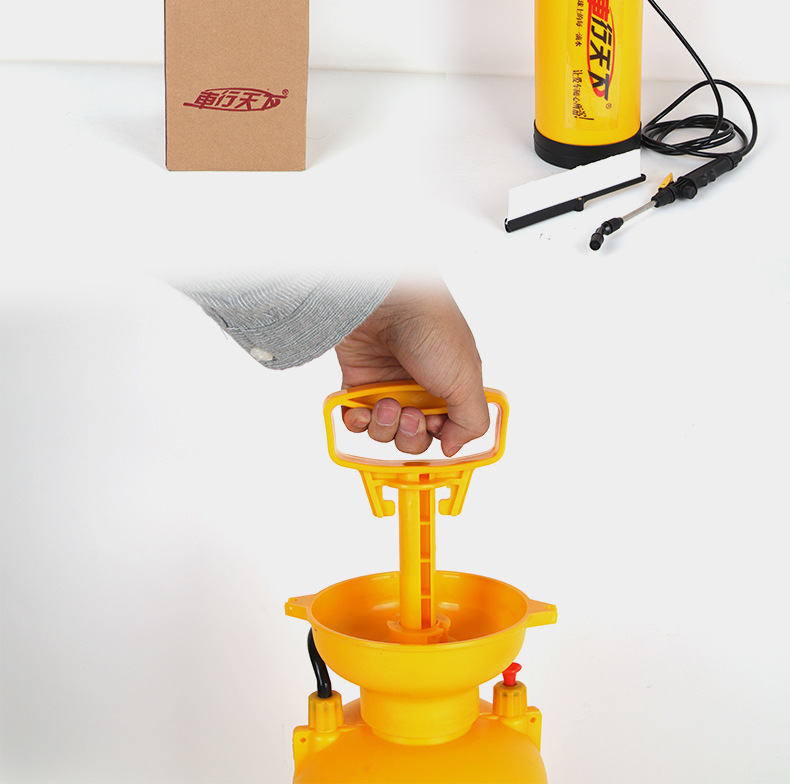 车载洗车器8l 车行天下 手压式洗车器洗车工具手动洗车器