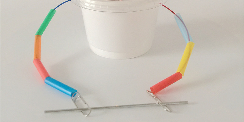 科技小制作diy电路导体检测器儿童发明实验材料绝缘科普实验器材