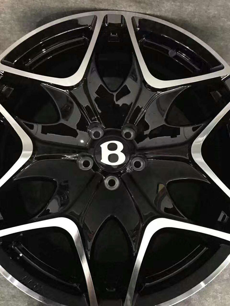 20寸21寸轮毂宾利欧陆gt飞驰宾利锻造轮毂 speed慕尚定制改装锻造