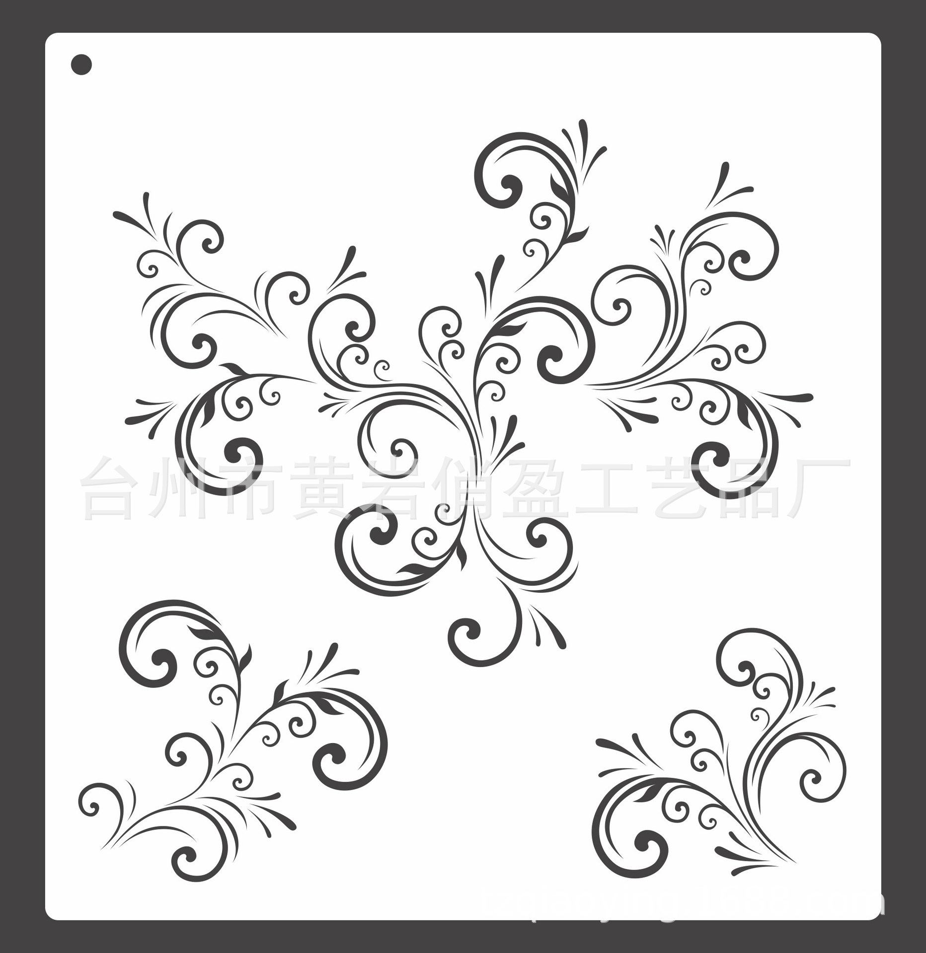 diy激光切割 木质镂空绘画模板 羽毛绘画模板 儿童画画模板