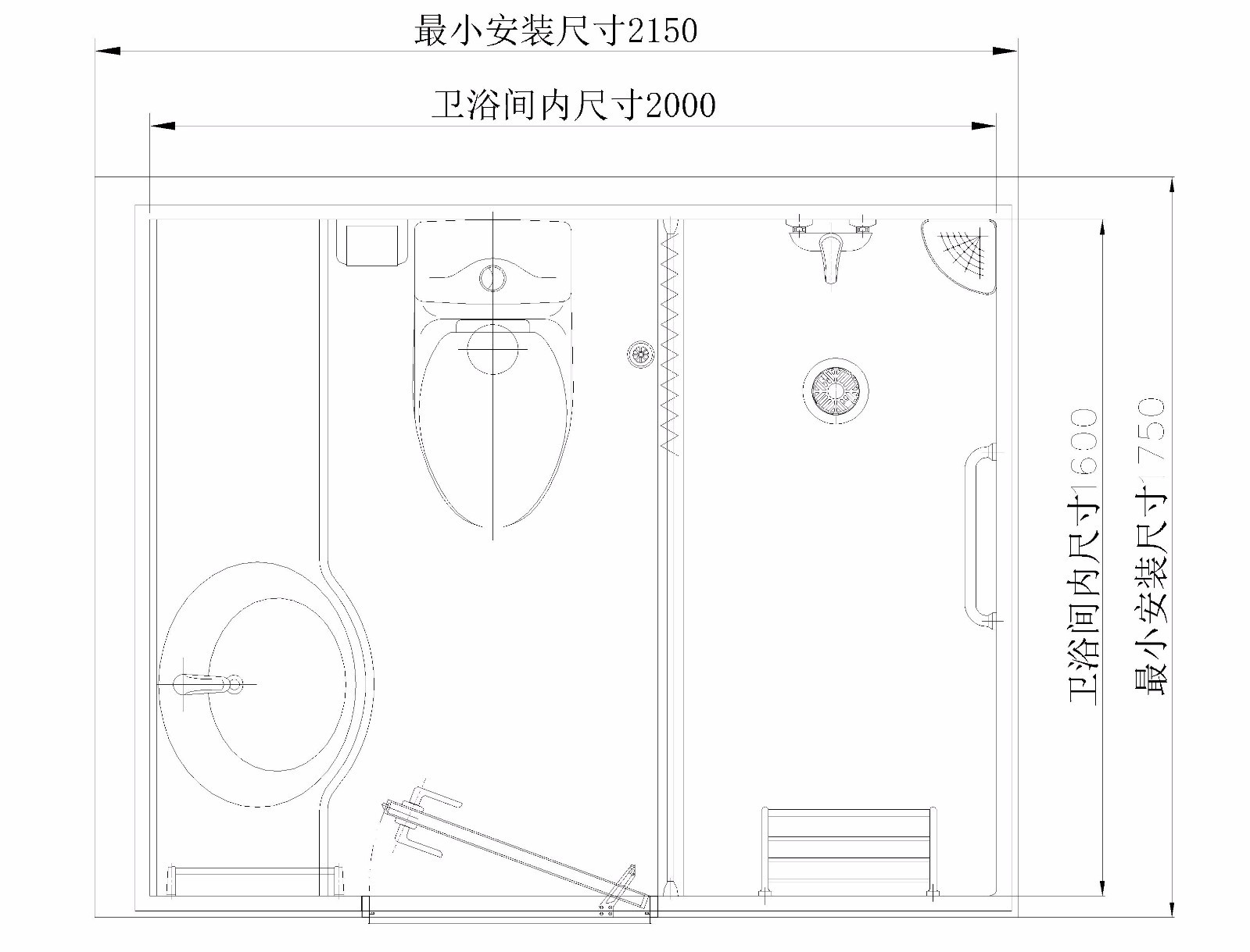 系统卫浴(也称整体浴室,整体卫浴),是采用新型高科技