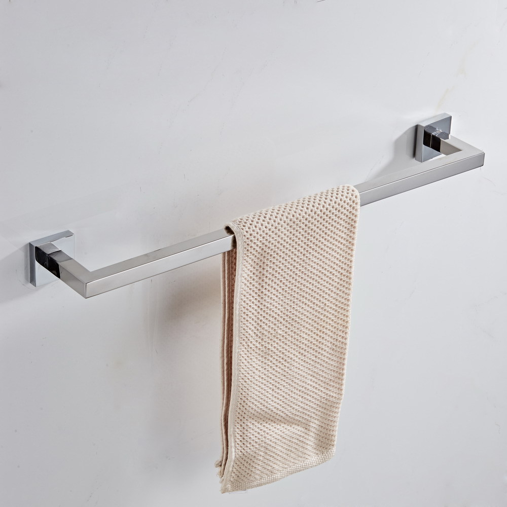 厂家直销不锈钢浴巾架单杆毛巾杆卫浴挂架 浴室挂件