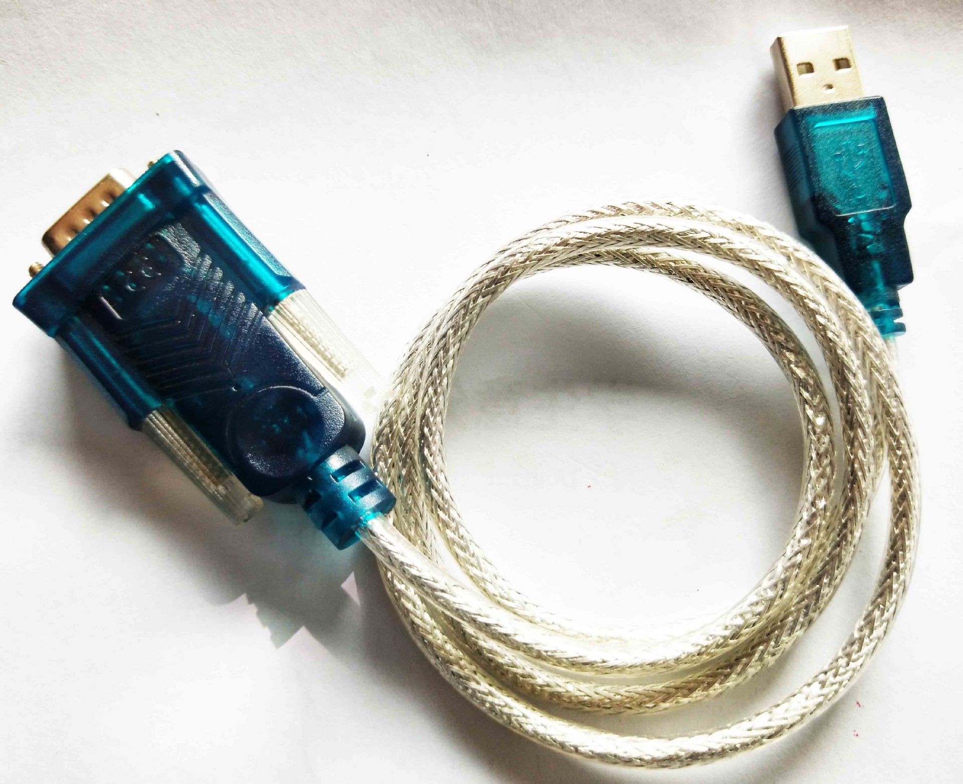 rs232线 db9串口线 d-sub9 to usb打印线 db9线 db9 cable 1.5米-阿里