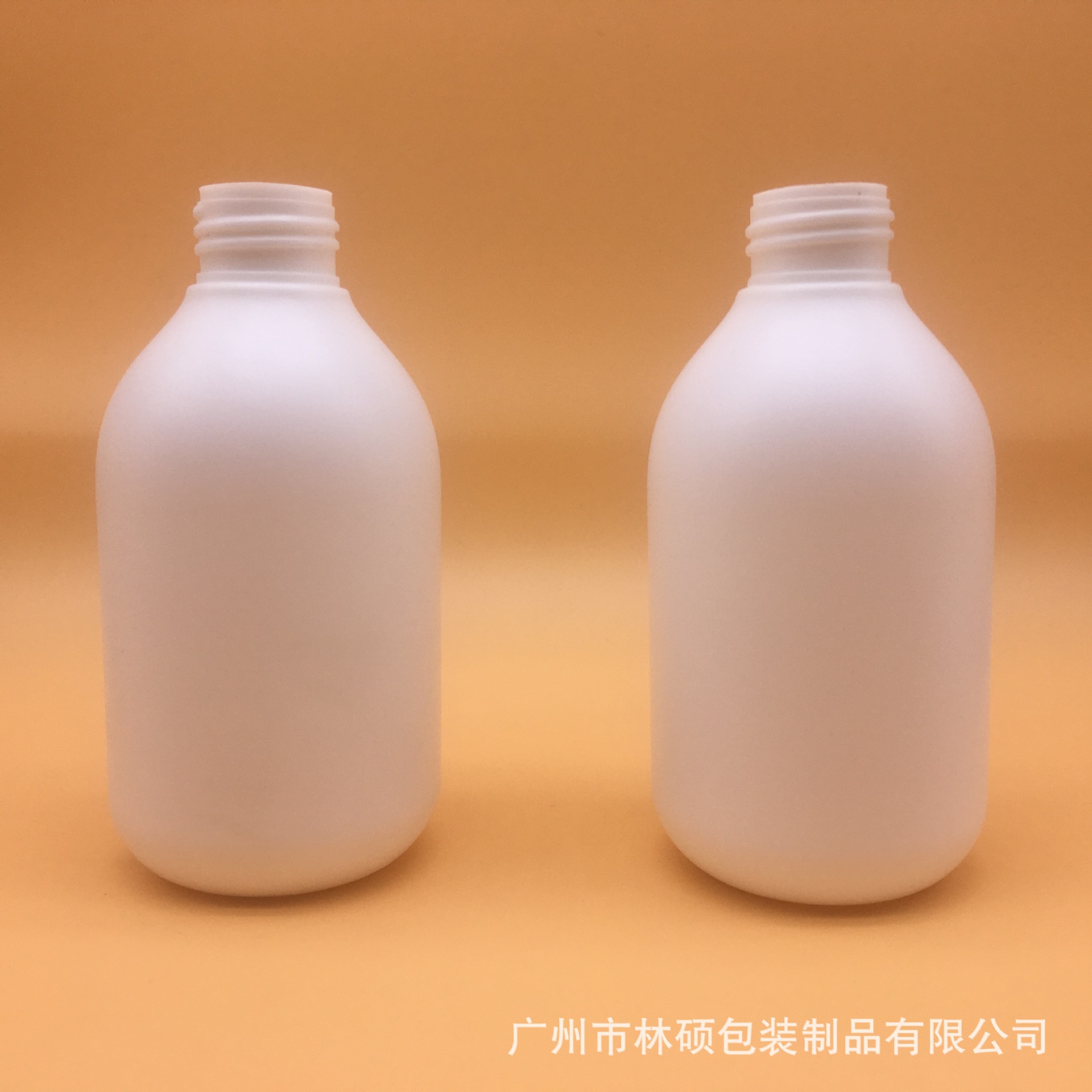 200ml毫升圆形塑料容器化妆水保湿瓶螺纹泵瓶卡扣瓶按压乳液瓶厂
