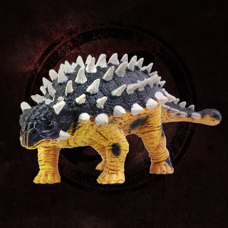 跨境侏罗纪甲龙模型玩具实心塑胶仿真恐龙模型静态儿童玩具礼物