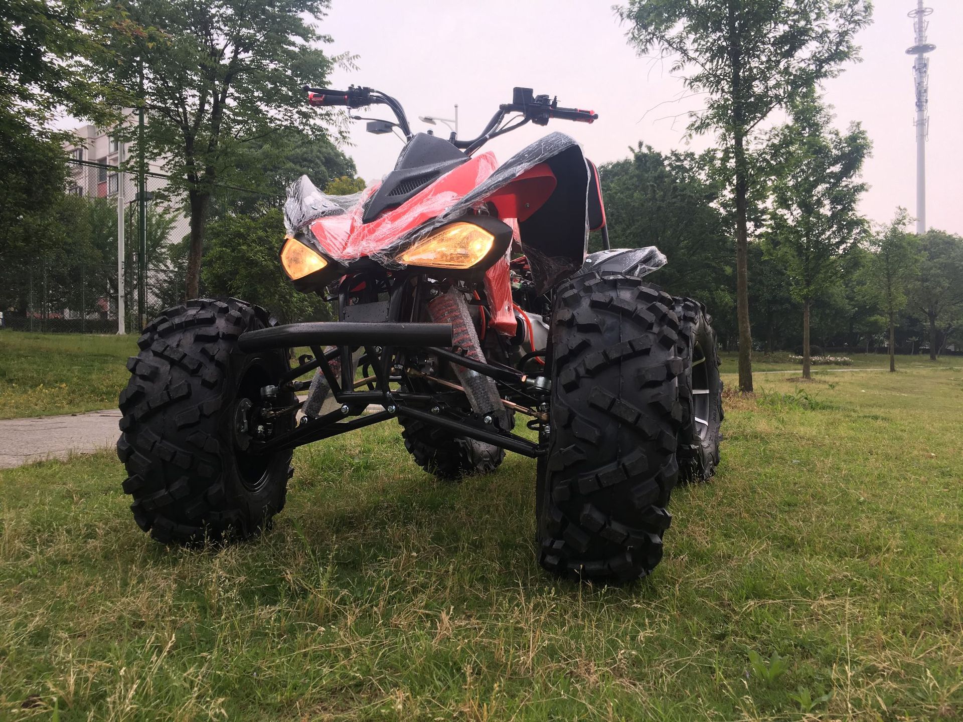 gy6无极变速150cc碟刹12寸铝轮双铝排大火星沙滩车四轮越野摩托车