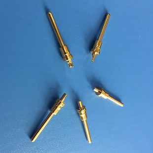 源头工厂 镀金端子 医疗连接器用插针 焊接式