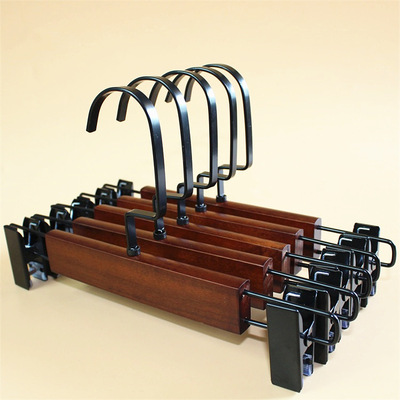沐夏 复古木裤架 实木裤架 西装裤架 服装店用高档实木裤架
