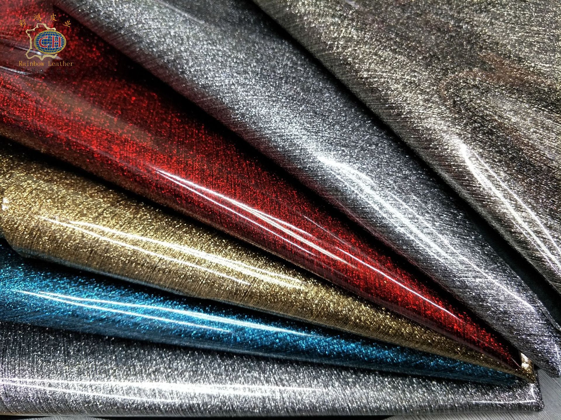 [彩鸿]头层羊皮皮料拉丝漆皮牛皮鞋子箱包用多种颜色可选