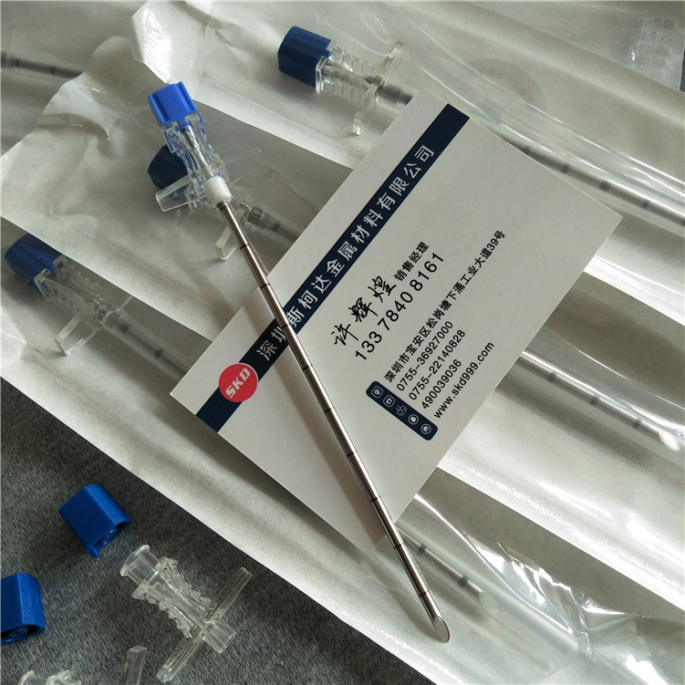 不锈钢针 加工缩尖折弯割槽 射频穿刺针 筋膜缝合针定制钢针