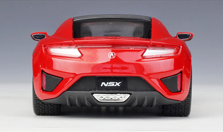 美驰图1:24讴歌2018款acura nsx跑车仿真合金汽车模型收藏