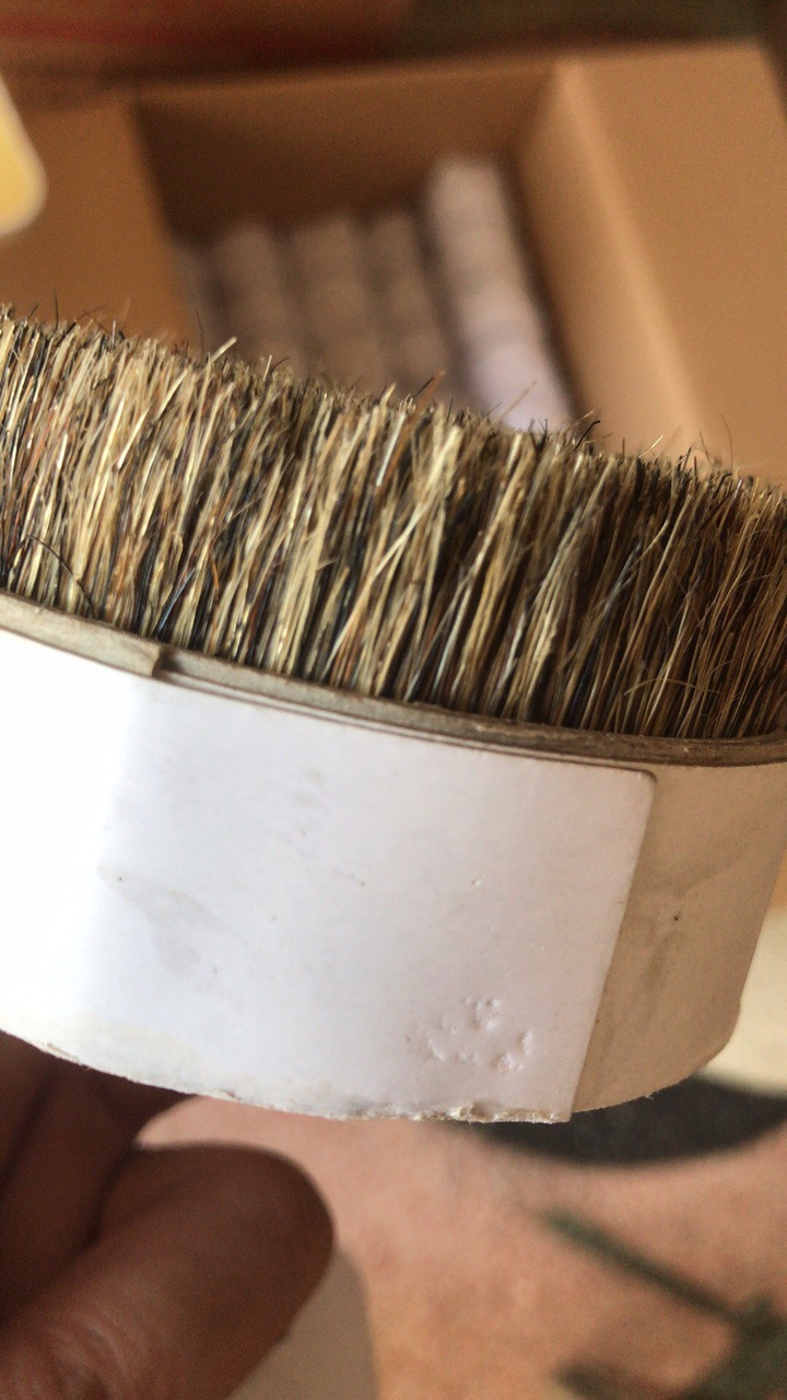 花水煮猪鬃 38mm,41mm 花猪毛 花猪鬃 灰色猪毛