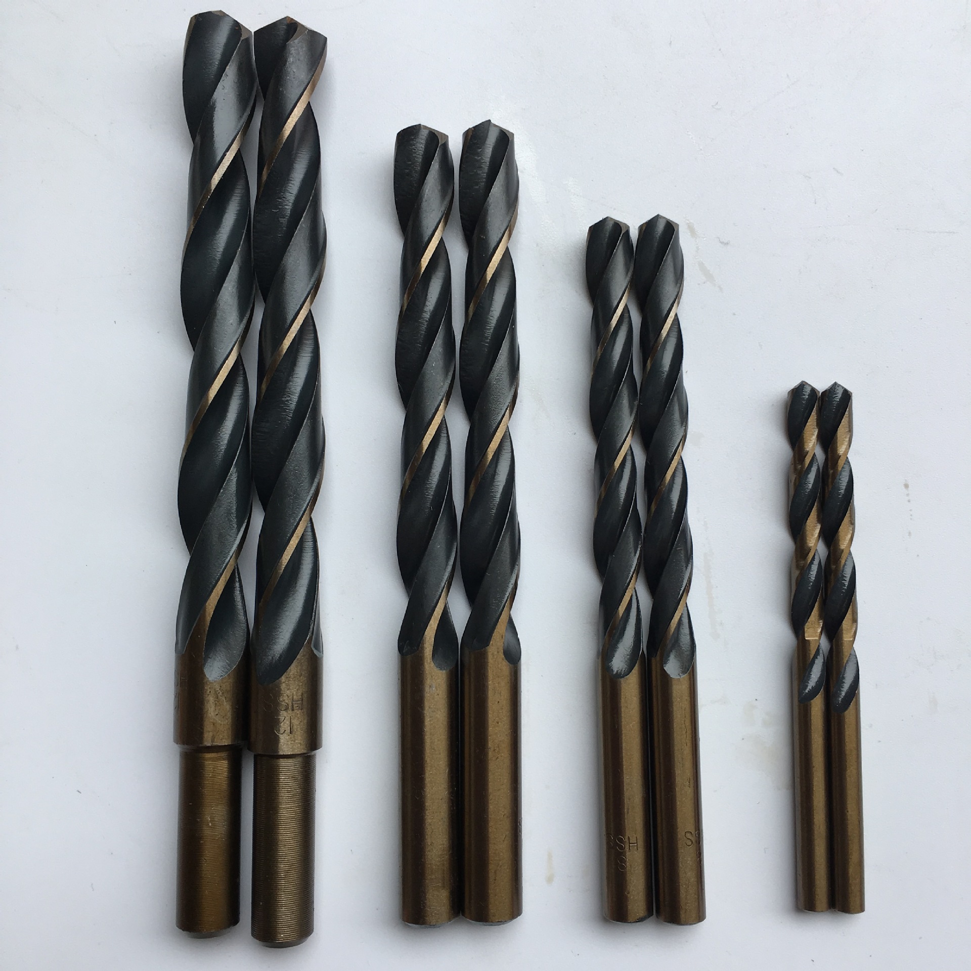 批发双头麻花钻 开铁钻头 开不锈钢钻头 钻头含钴 直柄麻花钻头