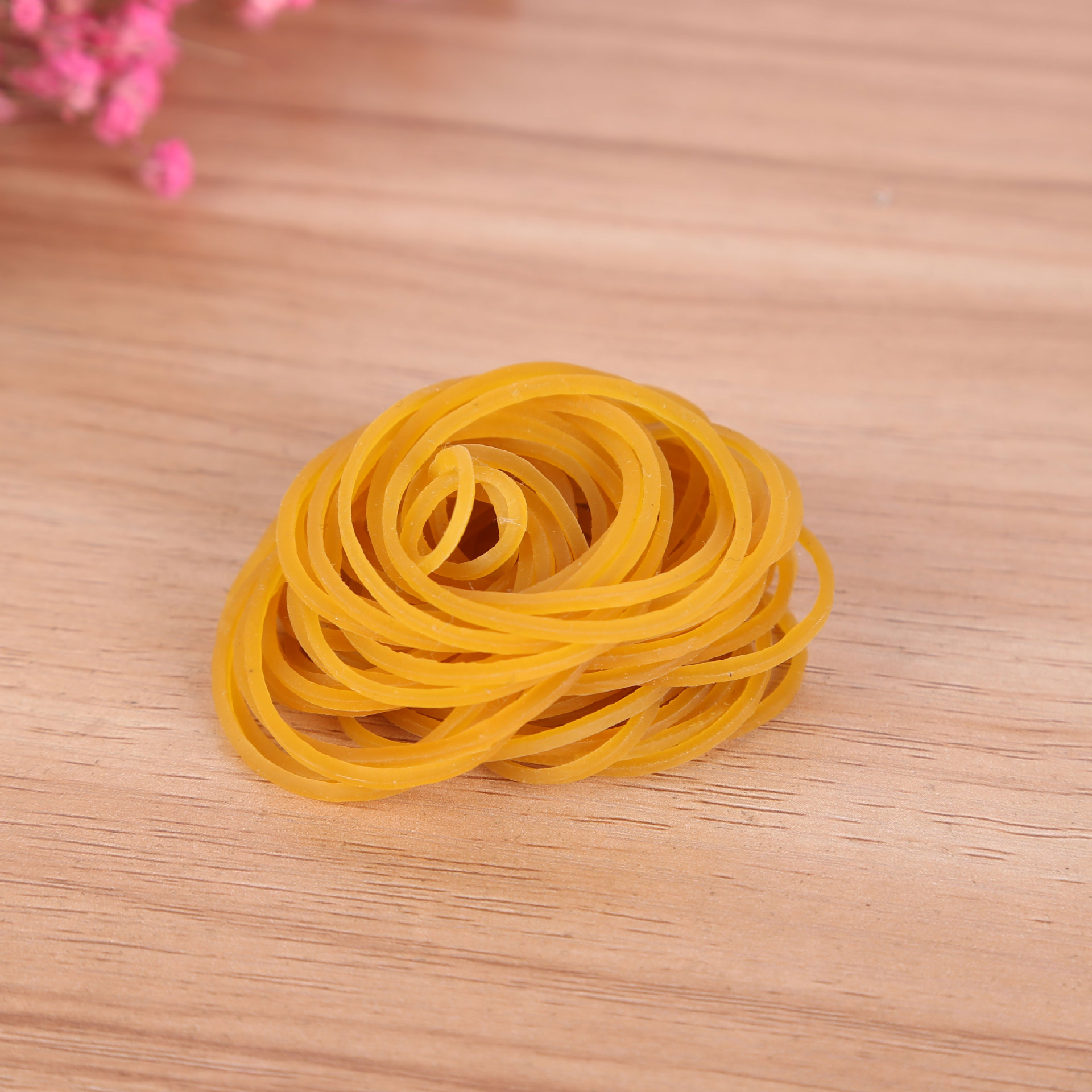 厂家直销透明黄橡皮筋橡胶圈牛皮筋现货环保橡皮筋