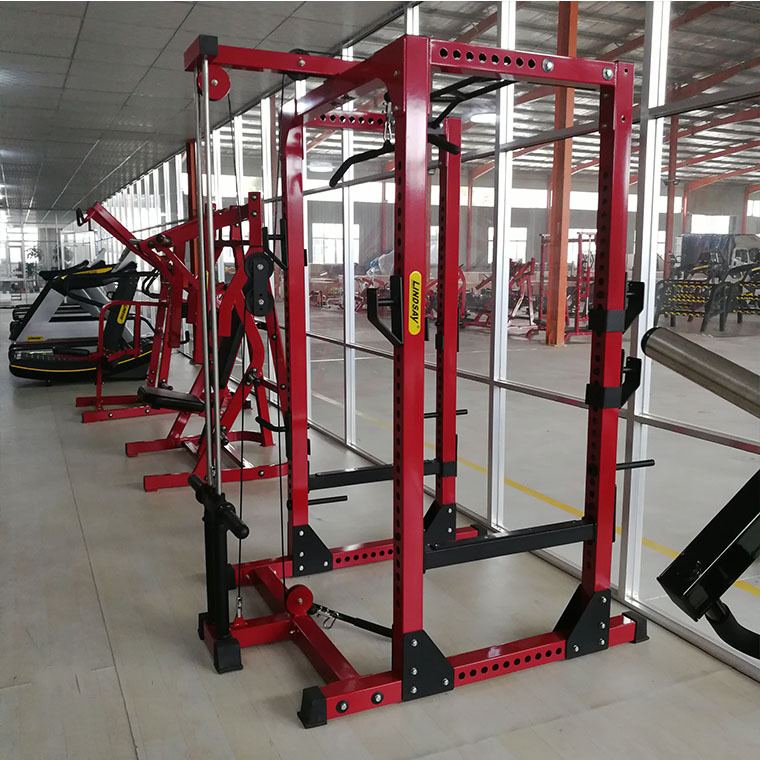 商用框式深蹲架健身房深蹲器材龙门架杠铃床卧推架
