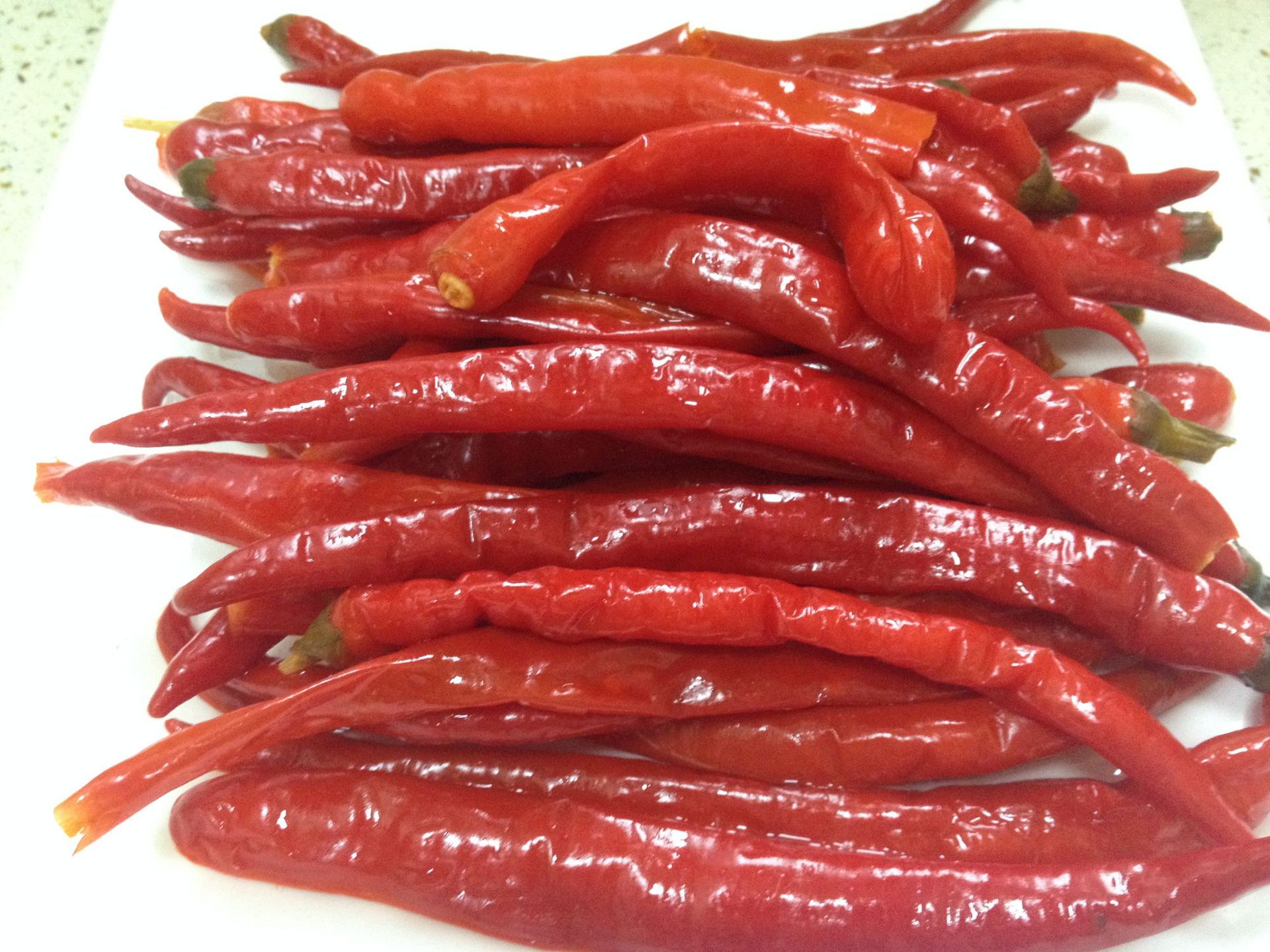 泡红椒 餐厅酒楼有肉二荆条泡辣椒 泡长辣椒 红泡椒 45kg