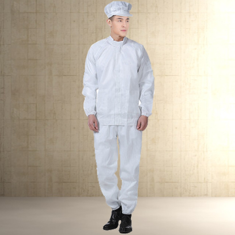 防静电工作服 立领分体服 食品生物制药厂 车间工作服 无尘洁净服