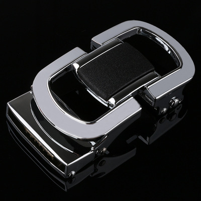 皮带扣头 男士裤带简约自动扣扣头合金腰带头