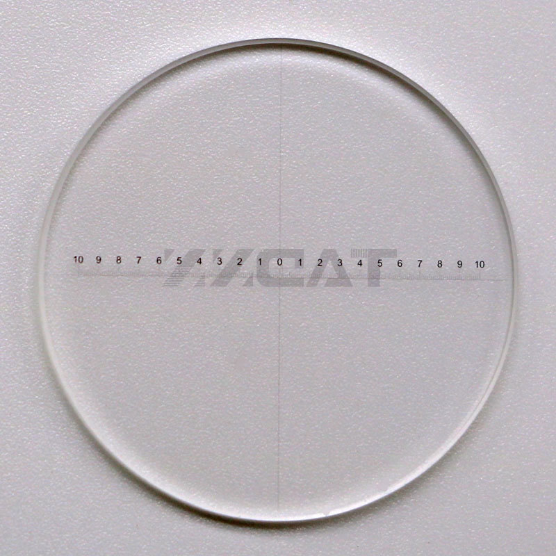 显微镜测微尺 目镜测微尺 十字刻度 分划板